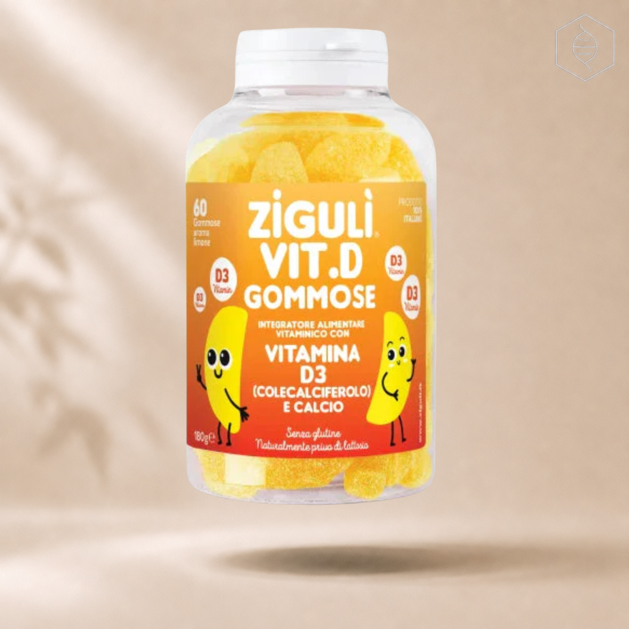 Ziguli Vitaminë D & Kalçium