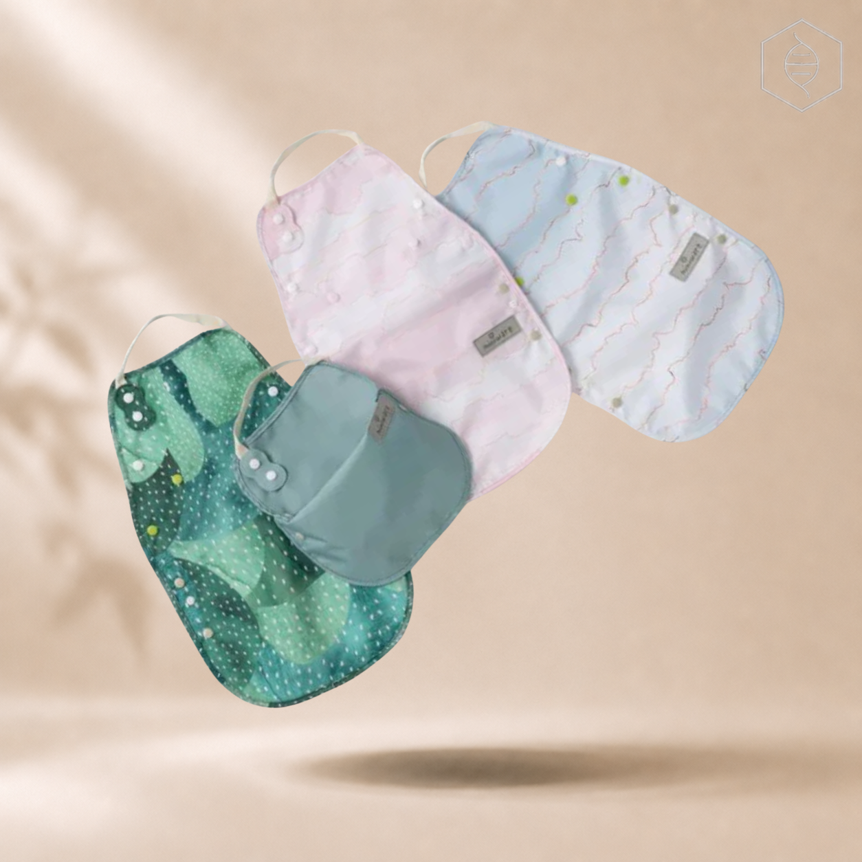 Miniware - Përparëse Catch & Cover Pack of 2 - Enchanted Sky