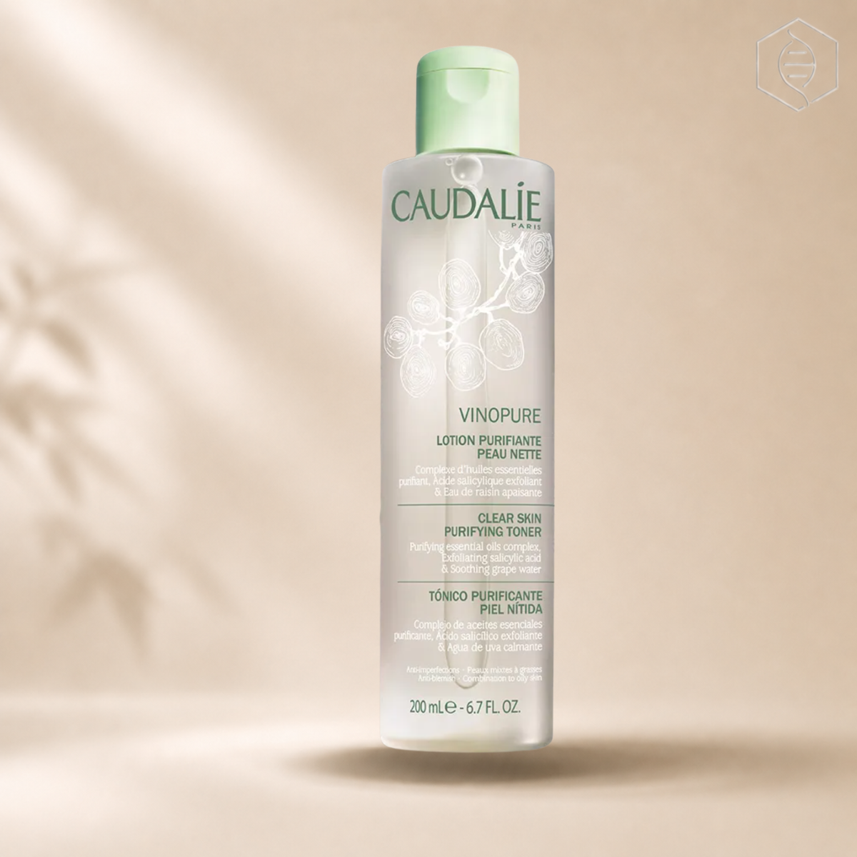 Caudalie Vinopure Purifying toner (200ml)