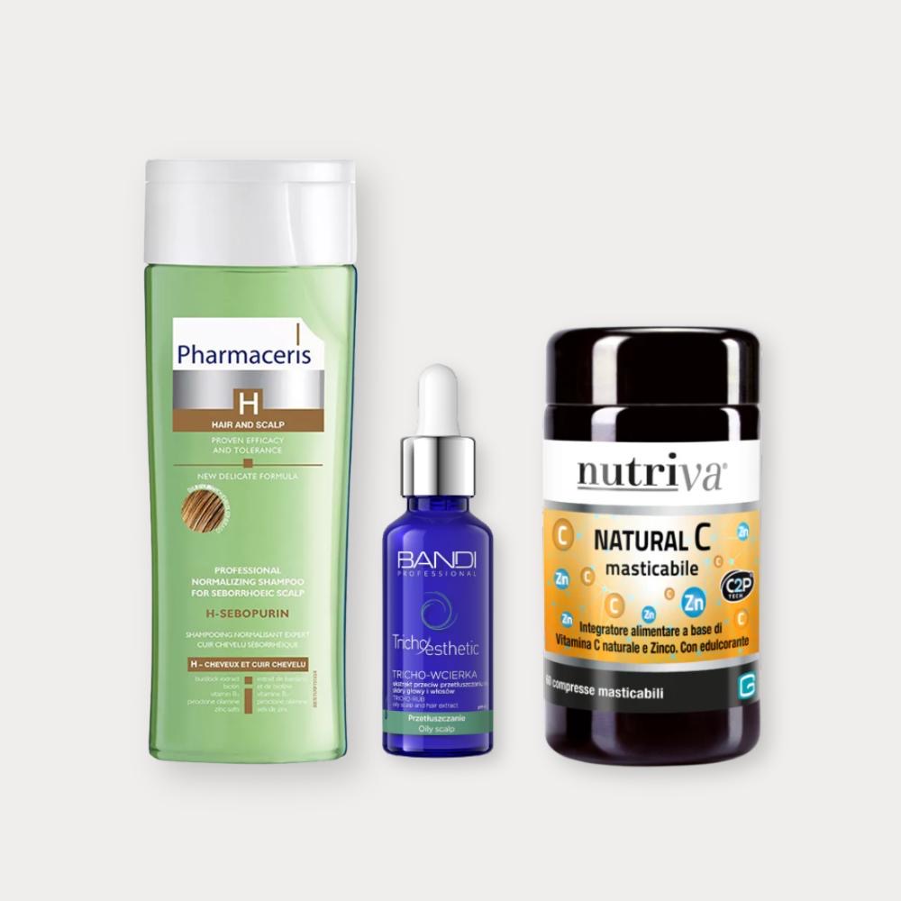 Anti Oily Hair - Sebum Control Bundle