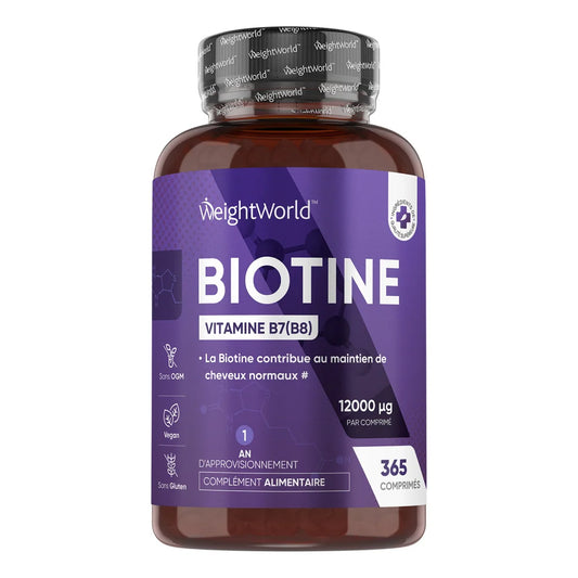 WeightWorld- Biotine B7 (12.000mcg)