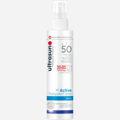 Ultrasun Active Transparent Spray (Sport) SPF50+