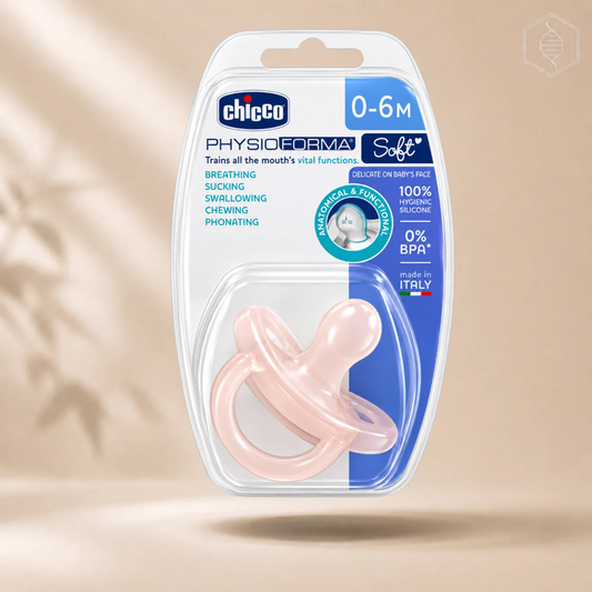 Chicco - Biberon fallco silikon roze (0-6m)