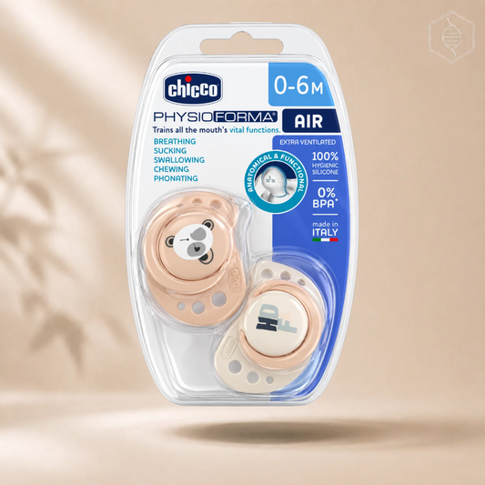 Chicco - Biberon silikon roze 2cope (0-6m)