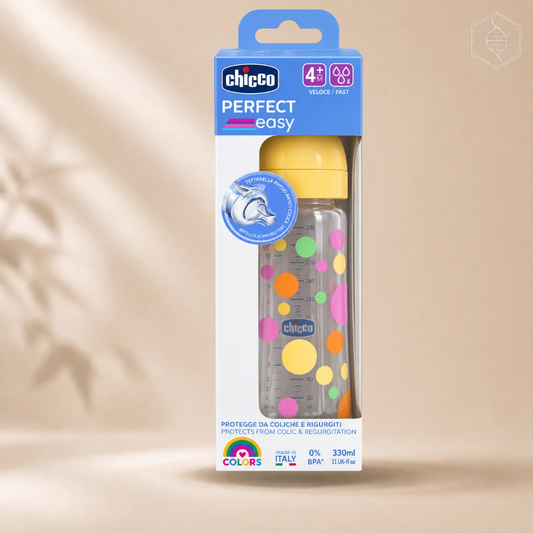 Chicco - Biberon perfect easy 4m+ (330ml verdhe)
