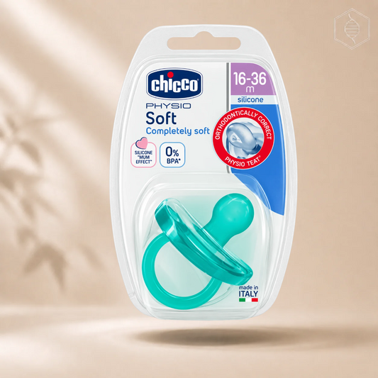 Chicco - Biberon fallco silikon blu (16-36m)