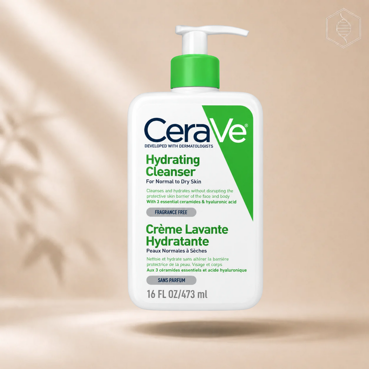 Cerave - Hydrating Cream-to-Foam Cleanser