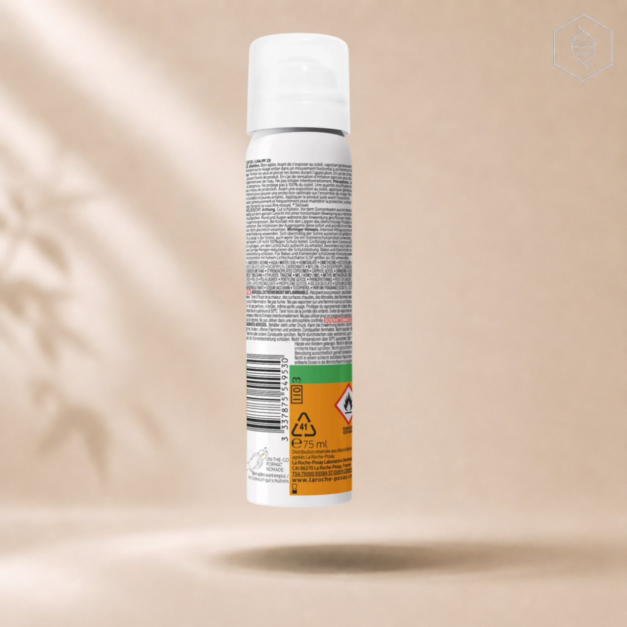 La Roche-Posay Anthelios Anti Shine Spray SPF 50+ (75ml)