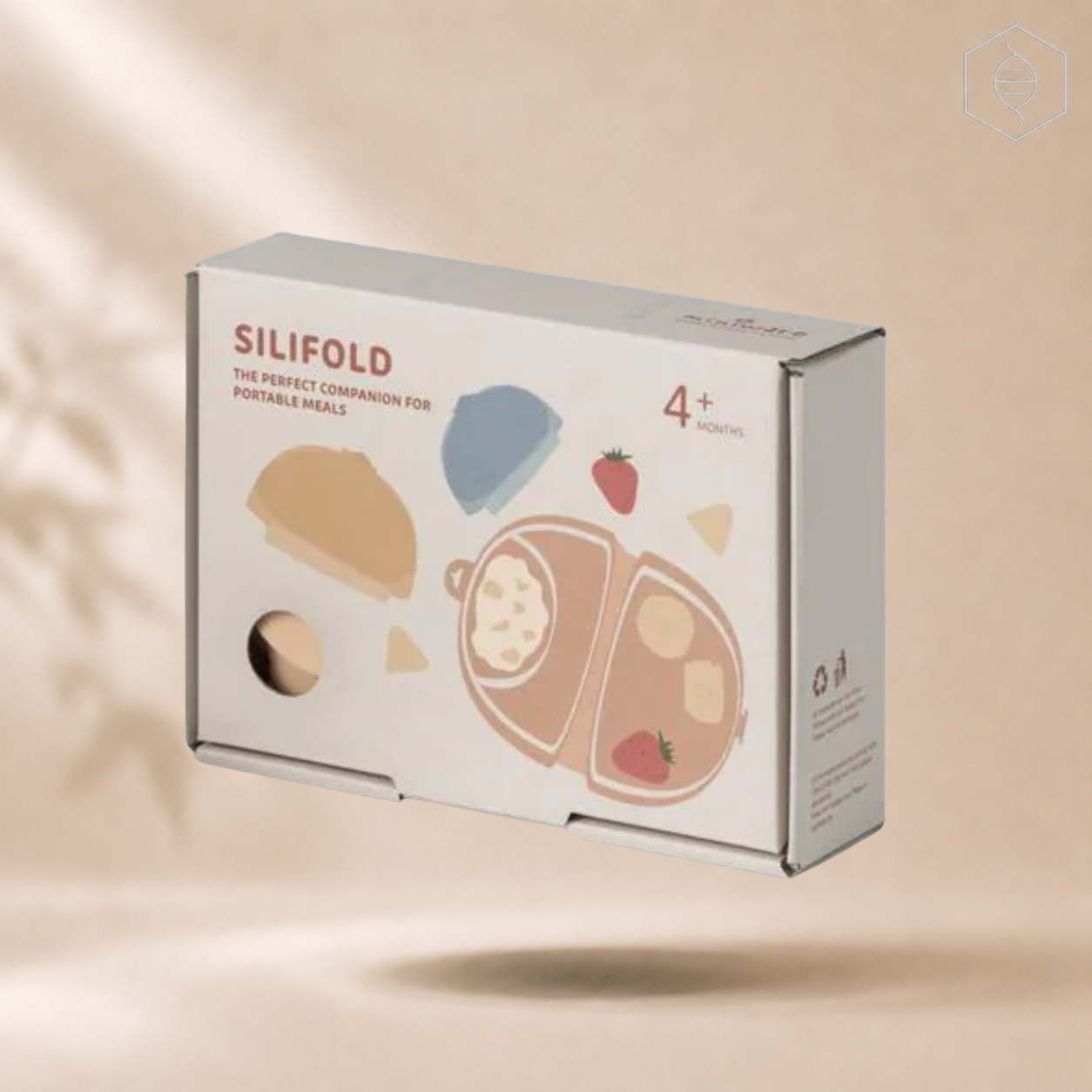 Miniware - Silifold - Almond Butter