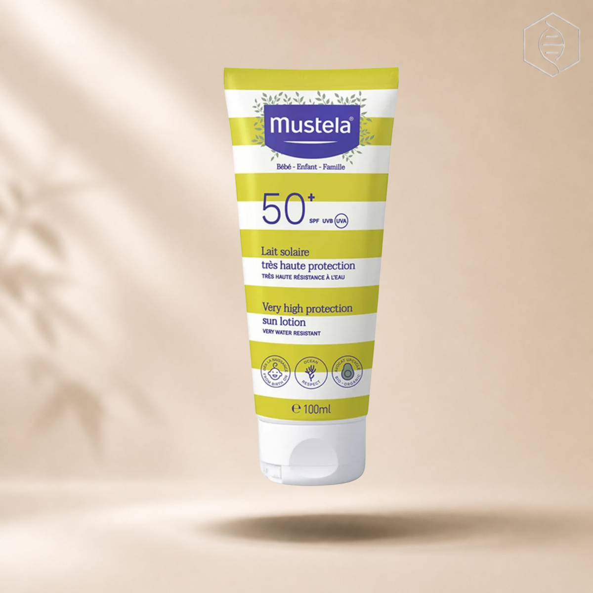 Mustela SPF 50+ Lait – Qumësht Mbrojtës nga Dielli