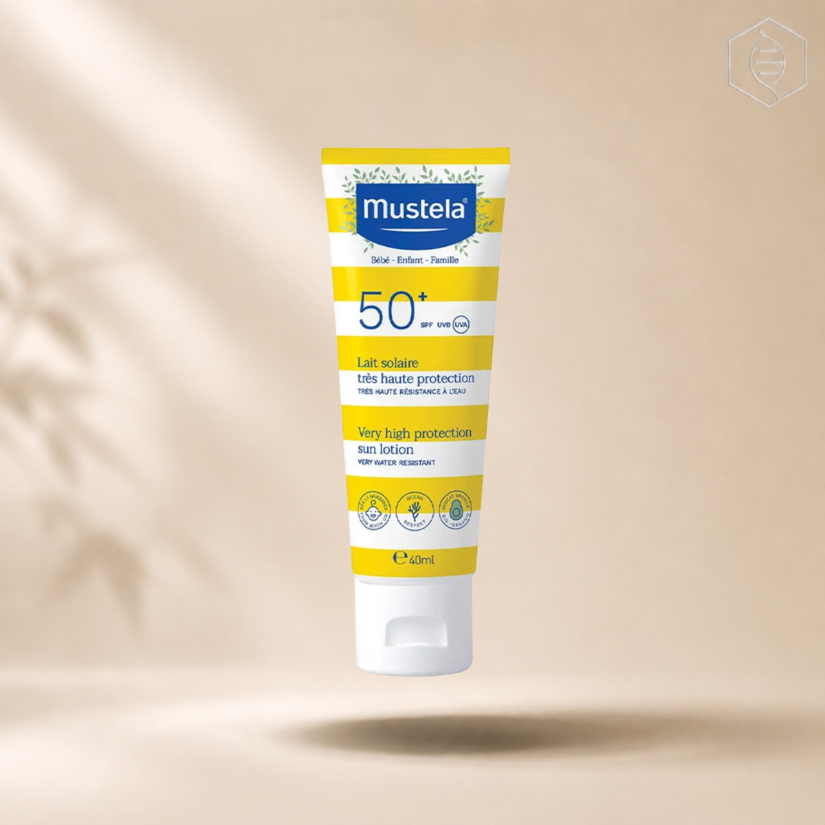 Mustela SPF 50+ Lait – Qumësht Mbrojtës nga Dielli
