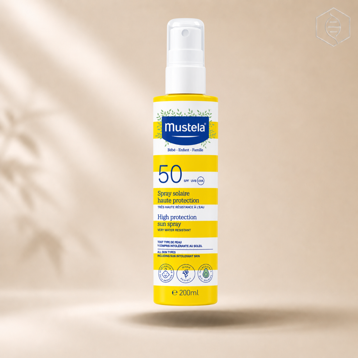 Mustela SPF 50+ Lait – Qumësht Mbrojtës nga Dielli