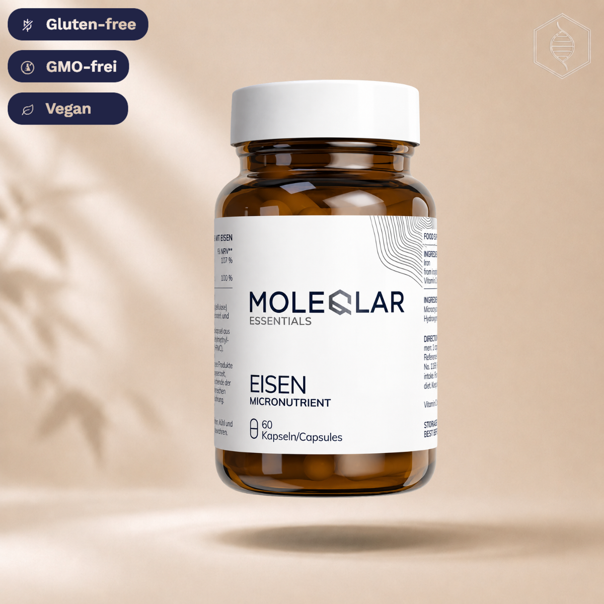 MOLEQLAR EISEN – HEKUR (60 Kapsula)