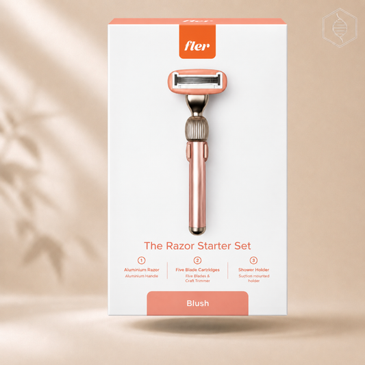 Fler - Blush-Razor Starter set