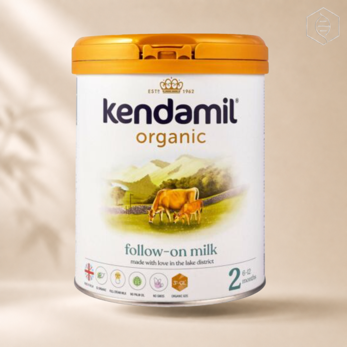 Kendamil Organic Follow-on Milk 2 (800gr) – Qumësht Organik 6+ Muaj