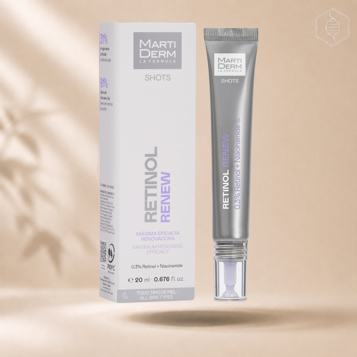 MartiDerm Shots – Retinol Renew (20ml)