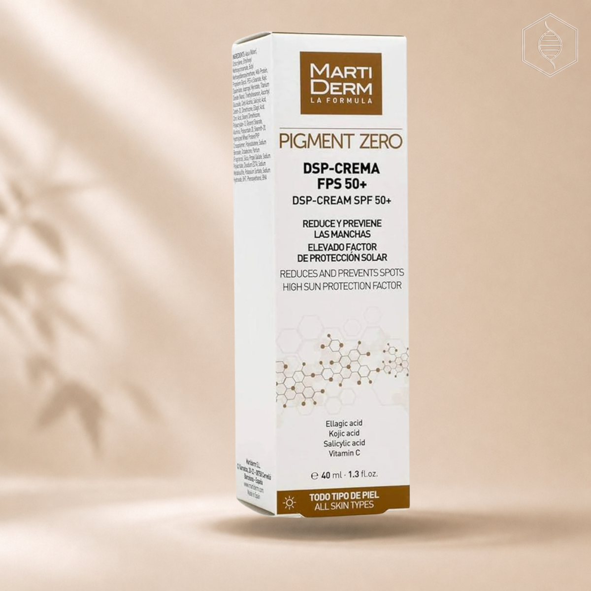 MartiDerm Pigment Zero – DSP-Cream SPF 50+ (40ml)