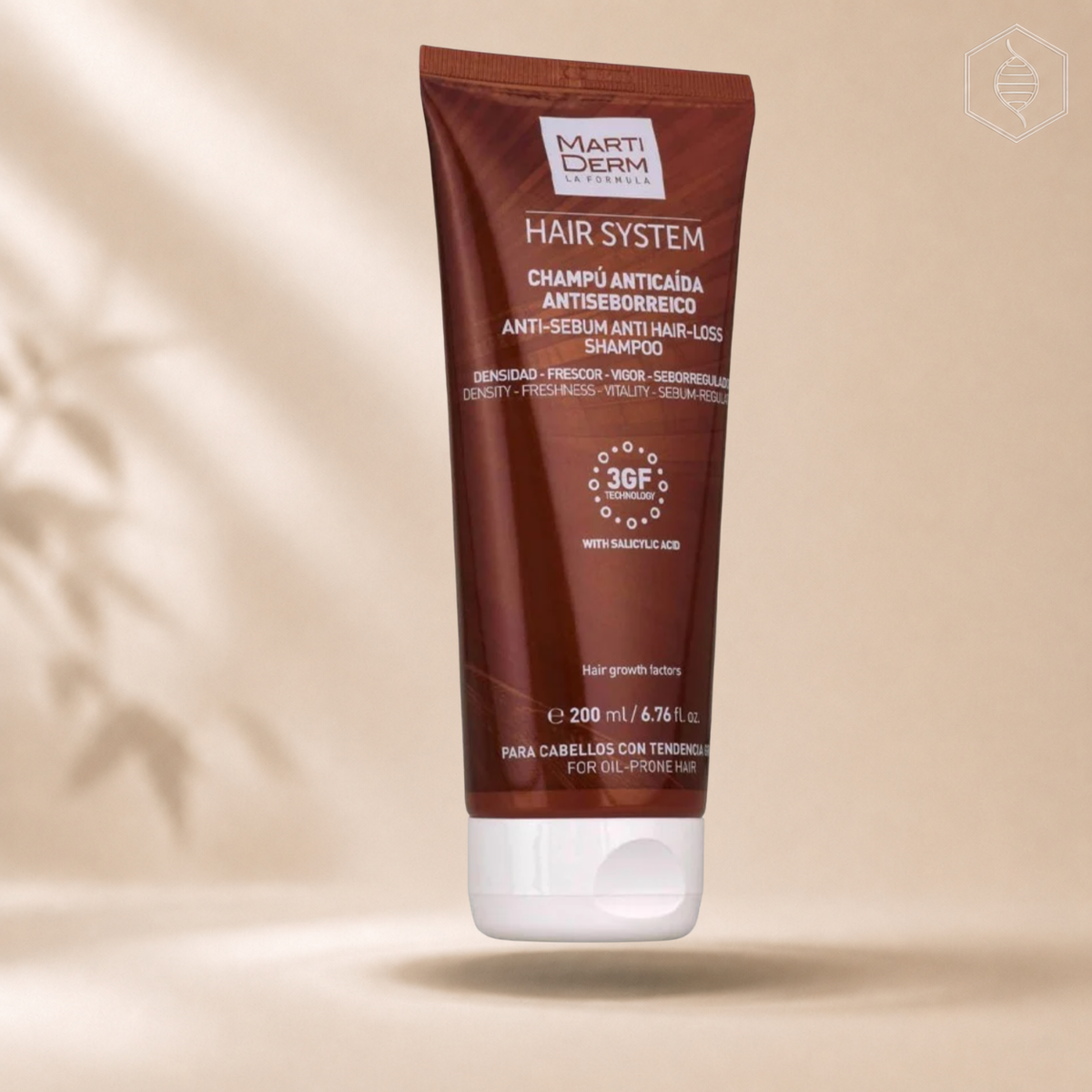 MartiDerm Hair System – Anti-Sebum Anti Hair-Loss Shampoo (200ml)
