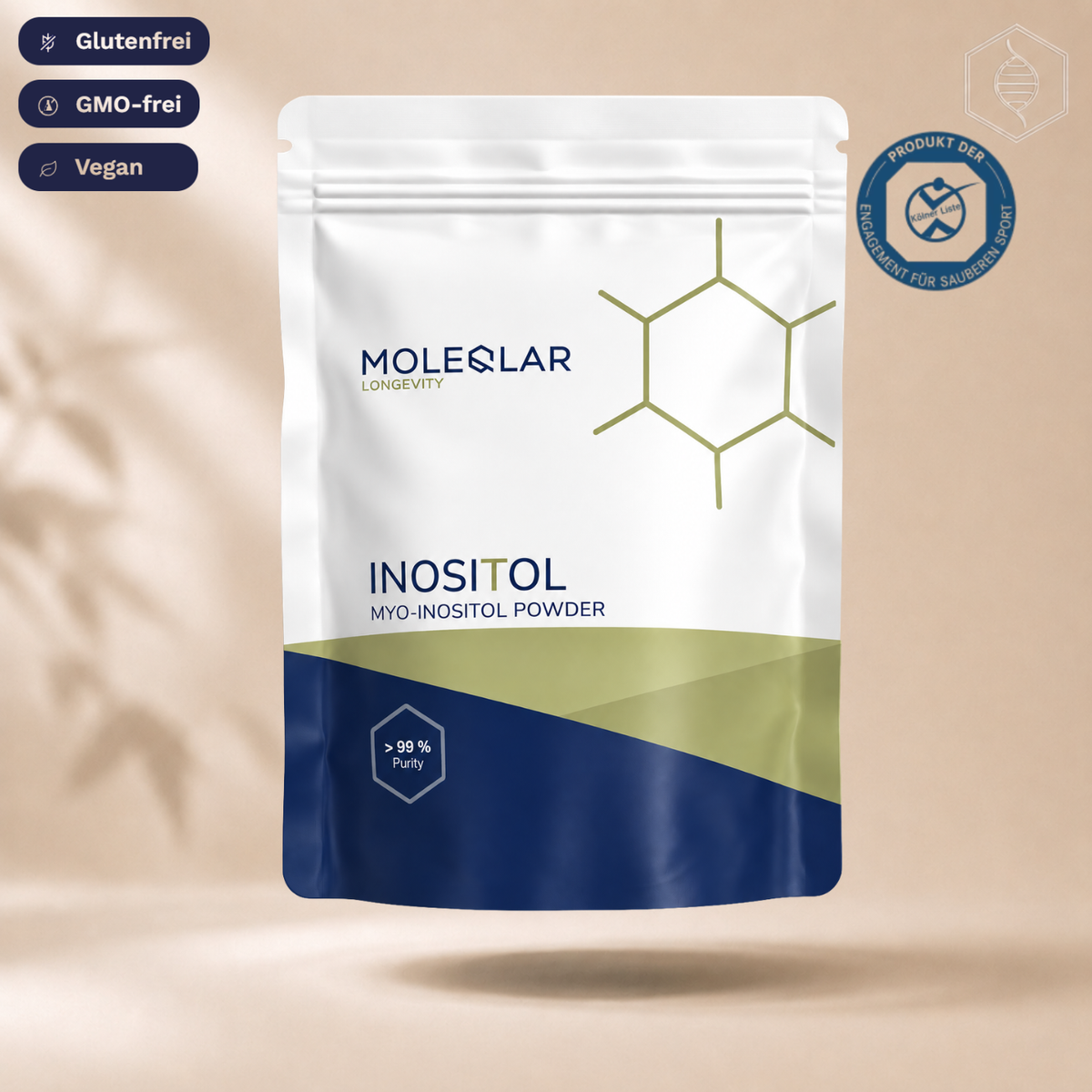 MOLEQLAR – MYO-INOSITOL POWDER (300g)