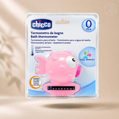 Chicco - Termometër Uji 0+ (peshk rozë)