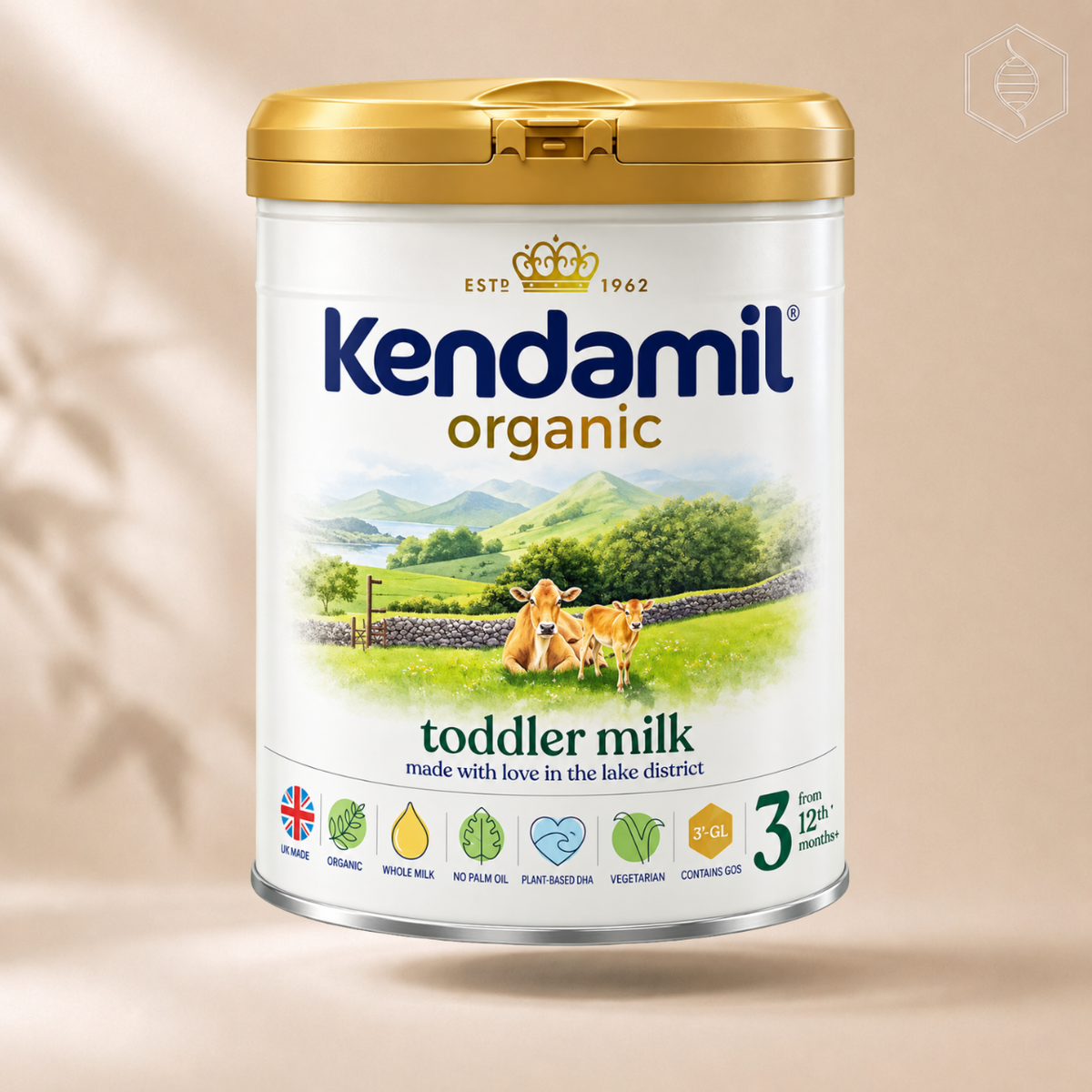 Kendamil Organic Toddler Milk Stage 3 – 800g