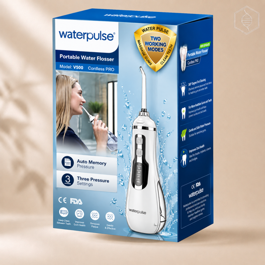 Waterpulse Portable Water Flosser, Model: V500