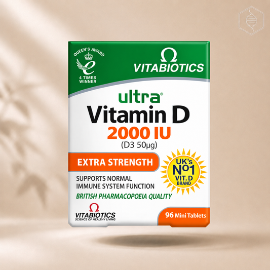 Vitabiotics - Ultra Vitamin D3 (2000 UI x 96tab)