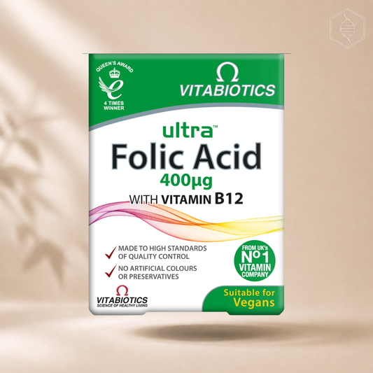Vitabiotics - Ultra Folic Acid (400mcg x 60tab)