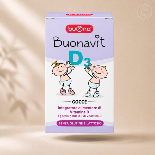 Buonavit - Vitamin D3 (12ml për fëmijë)
