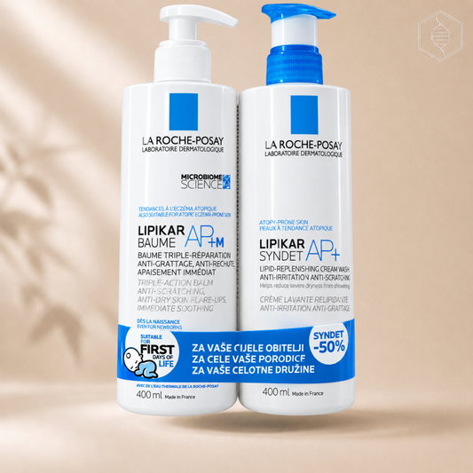 LA ROCHE-POSAY - PROMO Lipikar Baume + Lipikar Syndet