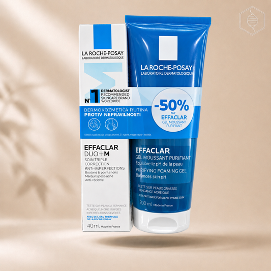LA ROCHE-POSAY - PROMO EFFACLAR GEL+M (200ml) + EFFACLAR DUO+M (40ml)