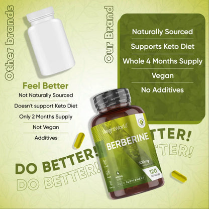WeightWorld- BERBERINE 500mg